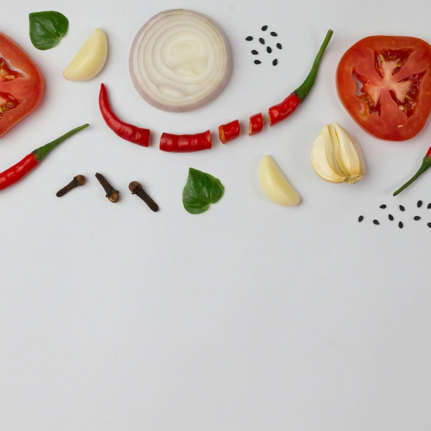 Healthy home cooking bowl